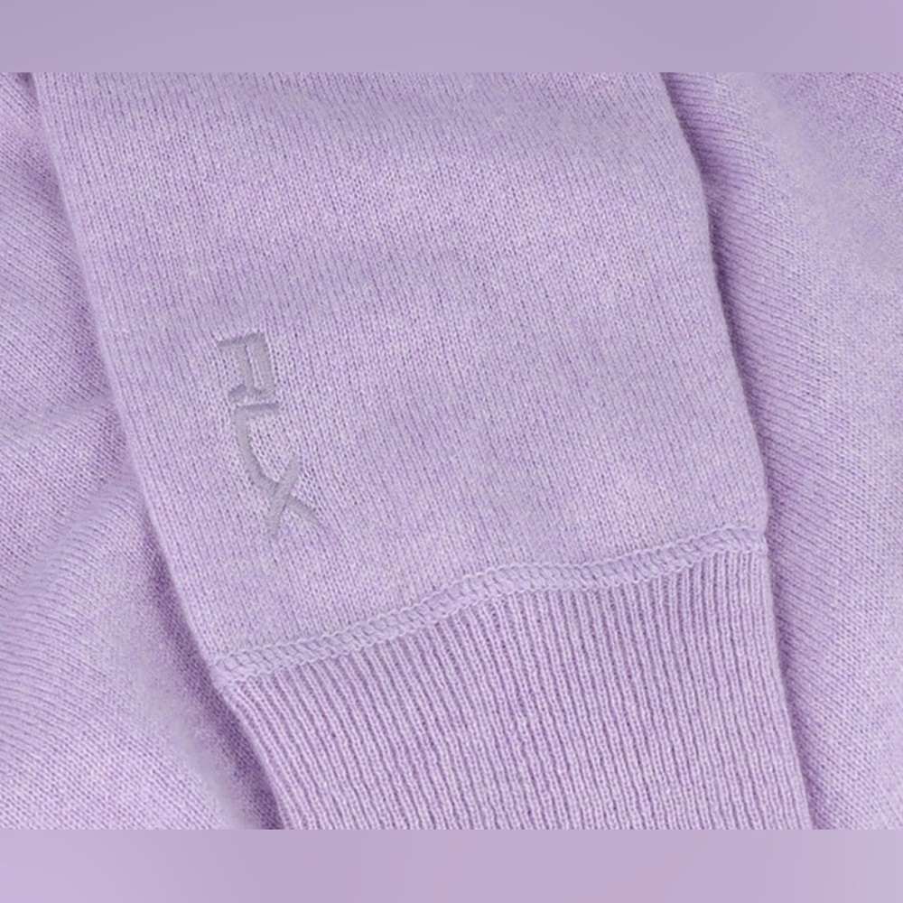 RLX Polo Ralph Lauren Golf Women’s Zip Up Sweater Pullover Hoodie Cashmere XS - Picture 6 of 16